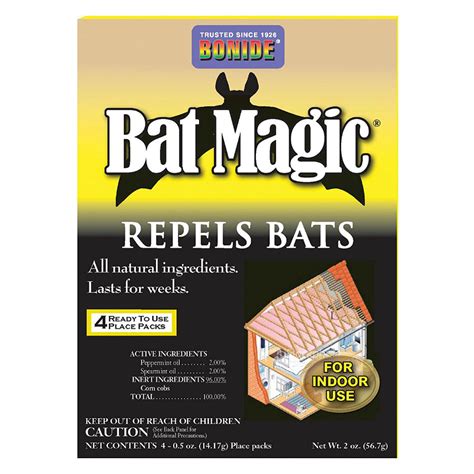 Keep Bats at Bay with Bobide 876 Magic Bat Repellent